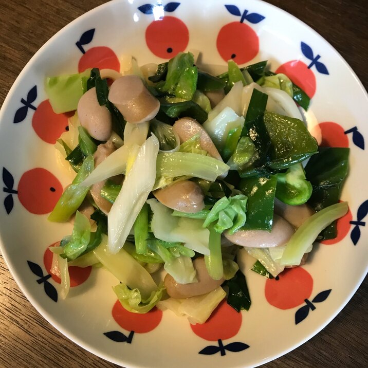 野菜たっぷり！焼うどん